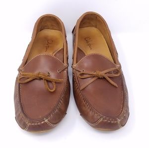 Cole Haan brown leather Gunnison driving moc